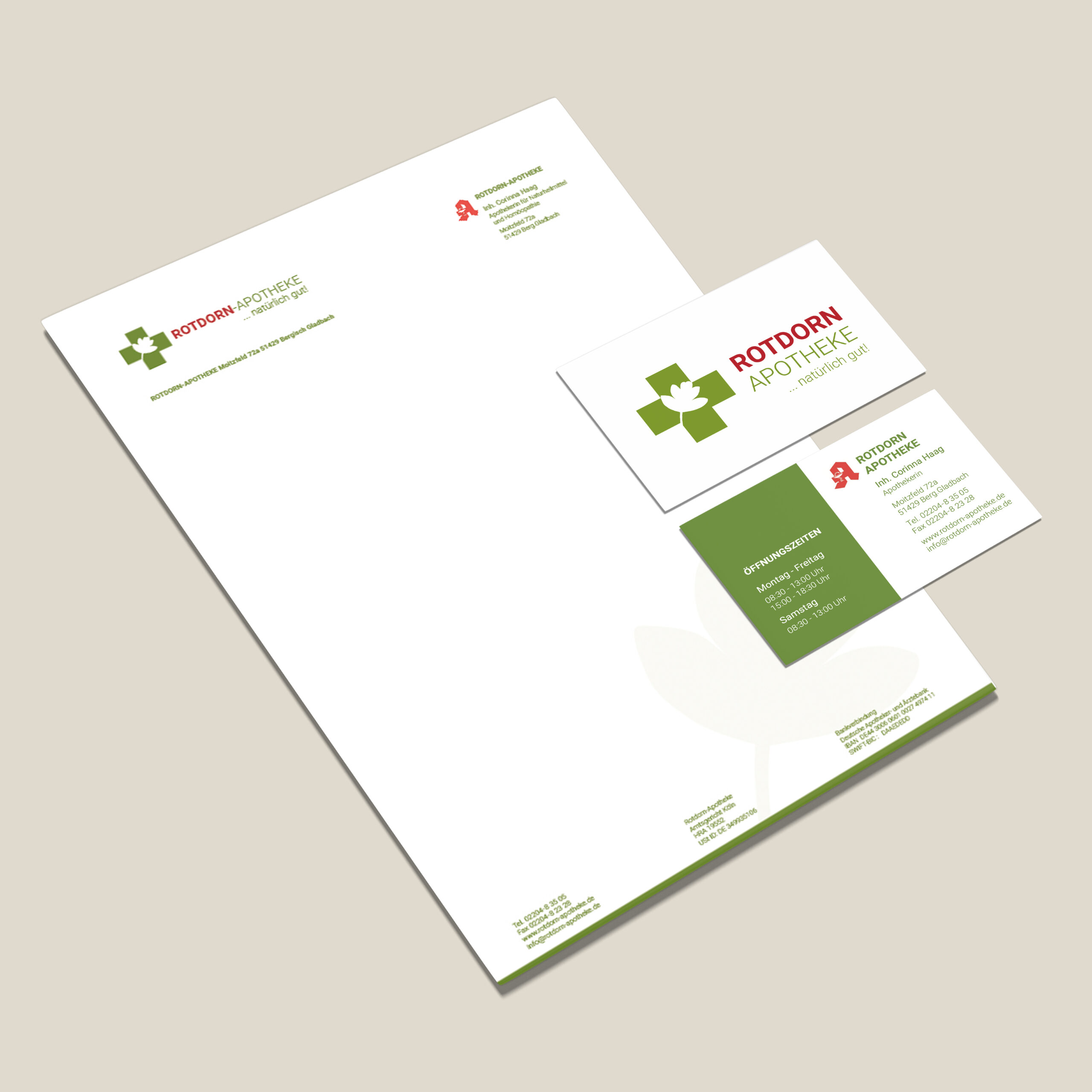 Geschäftsausstattung Branding